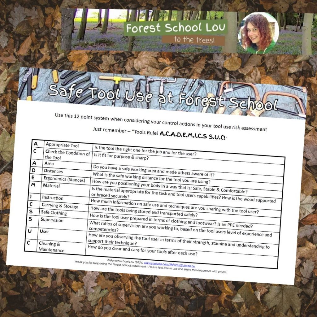 Free Forest School Resources